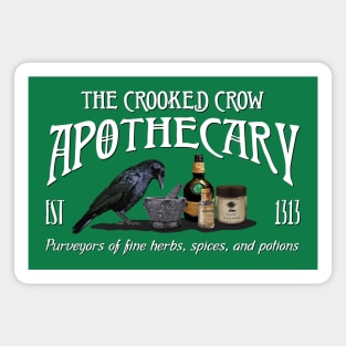 The Crooked Crow Apothecary Magnet